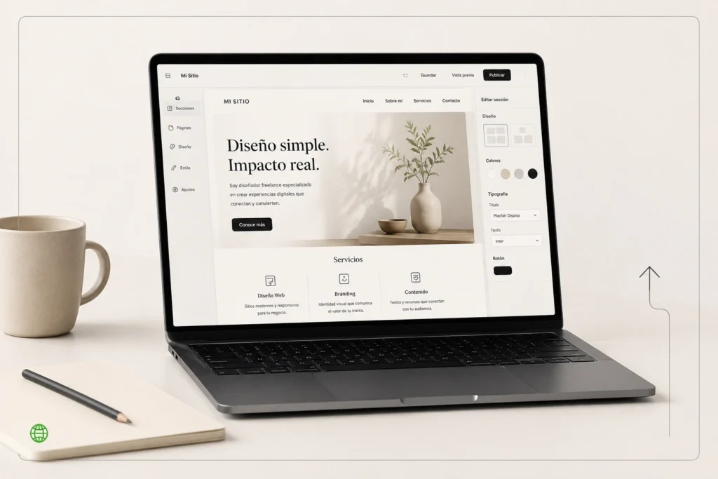 Crea tu primer sitio web
