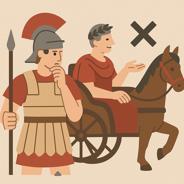 Mientras los legionarios luchaban contra esos pequeños obstáculos físicos y morales, los senadores, tribunos y otros hombres de poder viajaban cómodamente en carruajes o a caballo. Ellos no sufrían los pinchazos, ni literales ni simbólicos.