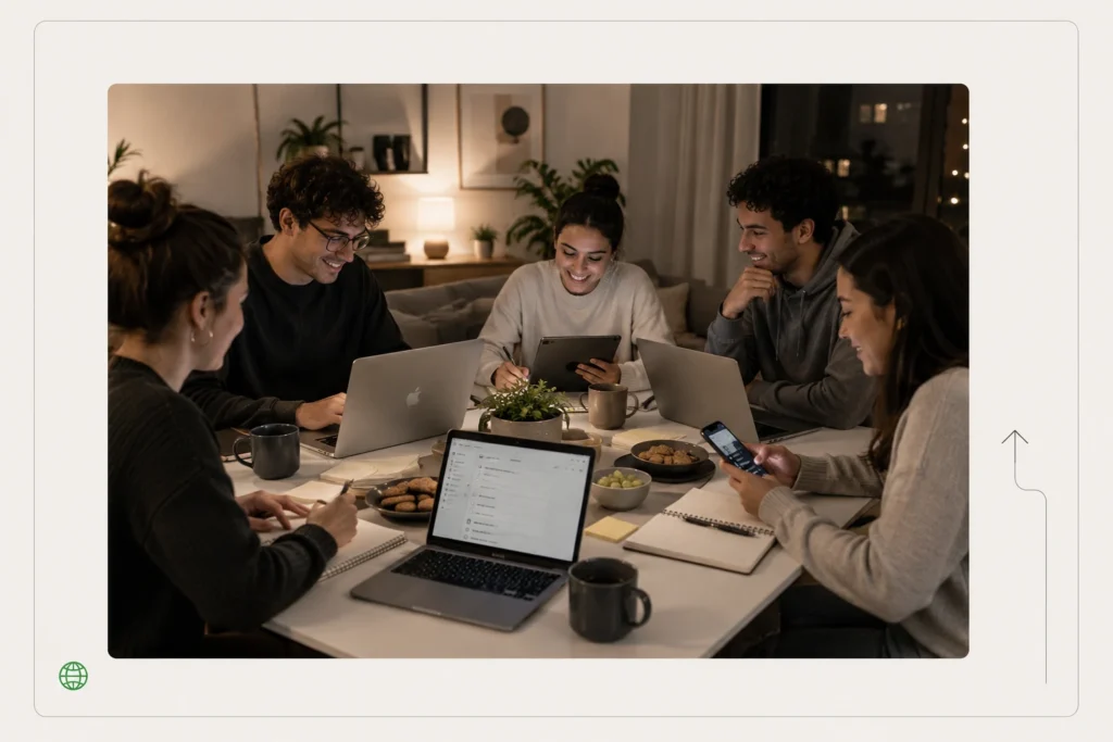 Admin Night: la tendencia viral que convierte tus pendientes en un plan con amigos